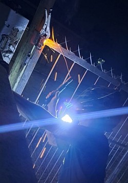 Gate installation