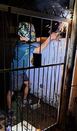 Gate installation