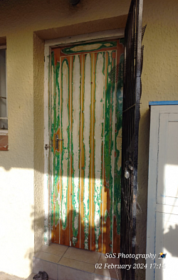 White wash door