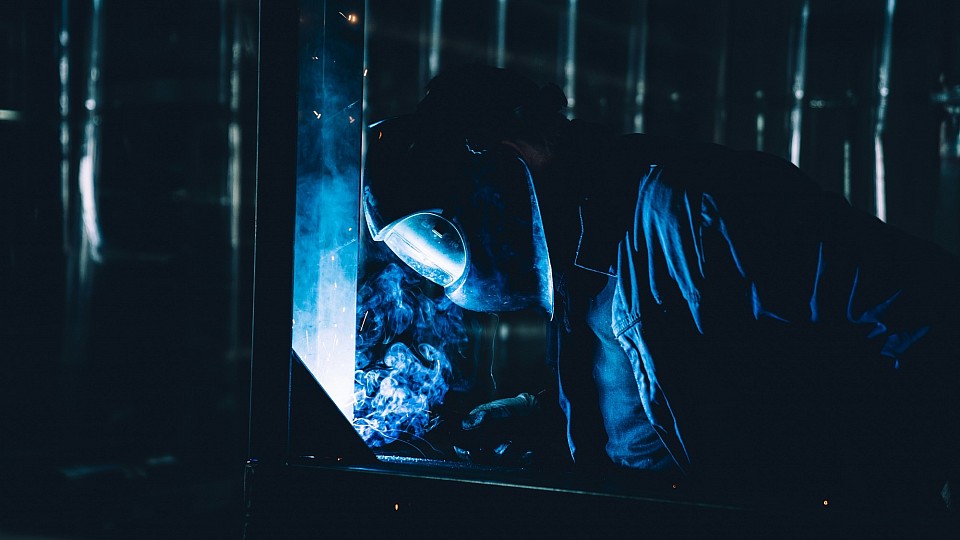 Welding work